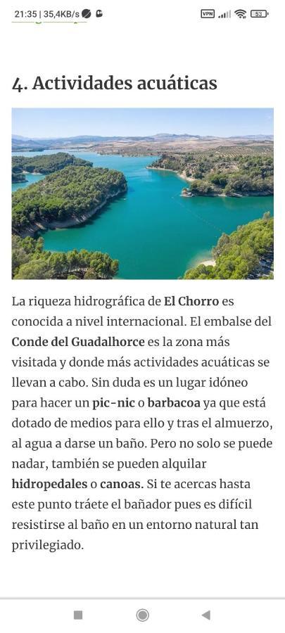 alojamiento alora Castillo árabe y museo Esterno foto